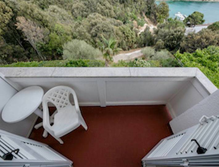 Ferienhaus für 2 Personen, mit Garten und Meerblick auf Rab