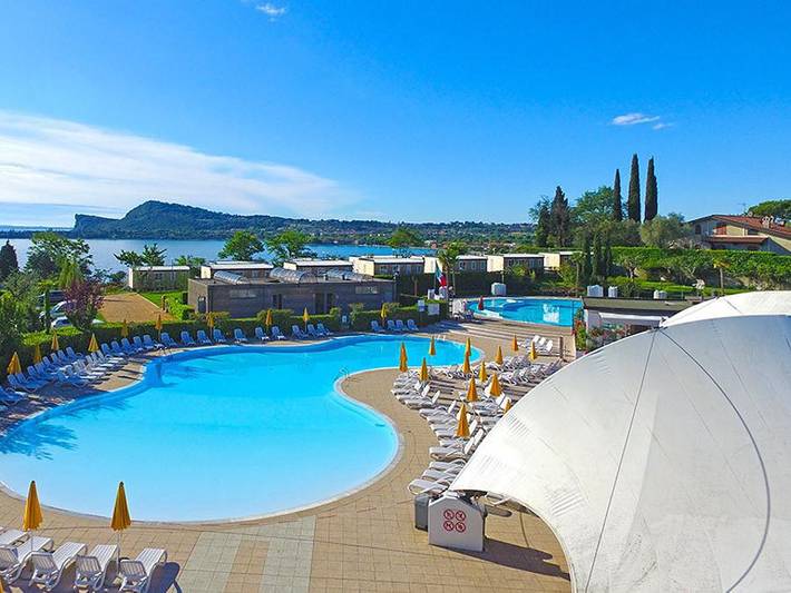 Camping Europa Silvella - Zelt 4 personen - Coco sweet in Manerba del Garda, Gardasee-Berge