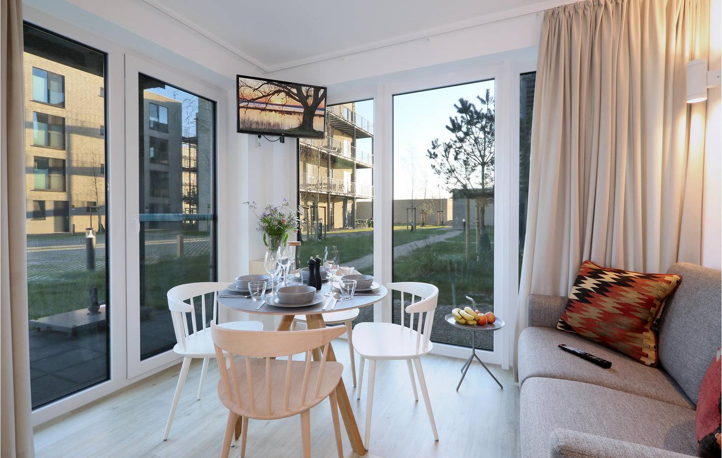 Entire holiday apartment, Ideal Getaway: Terrace Apartment near City & River in Marissa Ferienpark, Lembruch