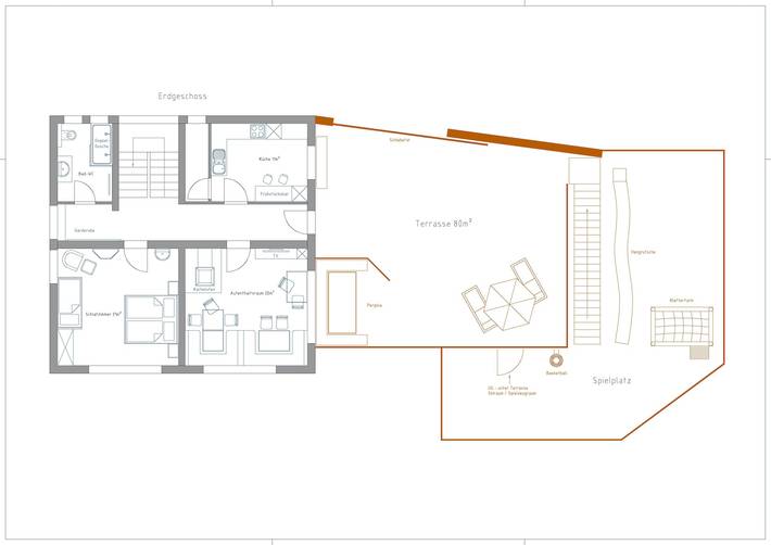 Ferienhaus für 12 Personen, mit Garten und Ausblick sowie Terrasse, mit Haustier im Pitztal - 3