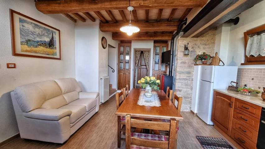 Appartamento per 4 persone, con Giardino e Panorama a Spello