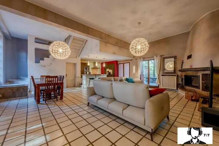 Location de vacances pour 8 personnes, avec terrasse et piscine ainsi que jardin et sauna à Saleilles - 4