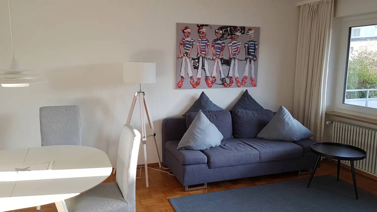 Apartamento entero, Apartamento '1, 70 Qm' con jardín compartido, balcón y Wi-Fi in Kressbronn, Obersee (Bodensee)