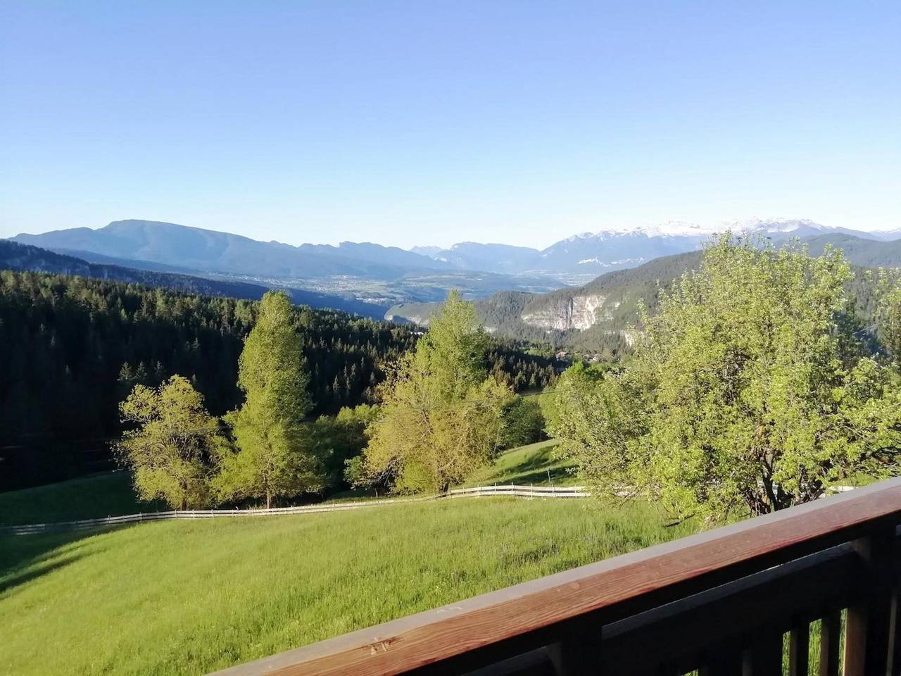 Ganze Wohnung, Apartment 'Panorama Val Di Non' mit Bergblick, Wlan und Klimaanlage in St. Felix, Unsere Liebe Frau im Walde-St. Felix