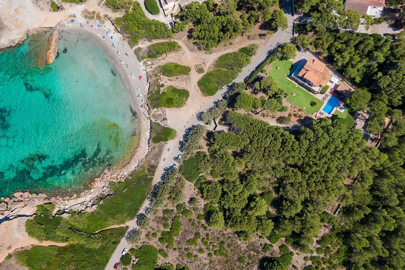 Mal Pas Beach in Marina Manresa, Alcúdia