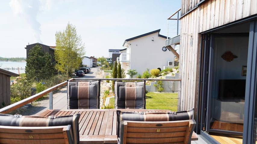 Ferienhaus für 4 Personen, mit Garten und Seeblick sowie Sauna und Ausblick in Sachsen - 4