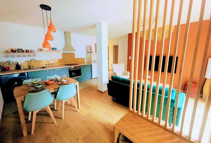 Gîte pour 4 personnes, avec vue et jardin à Bernardvillé