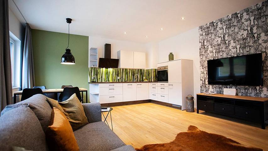 Ferienwohnung für 4 Personen, mit Garten und Sauna, mit Haustier in Brilon