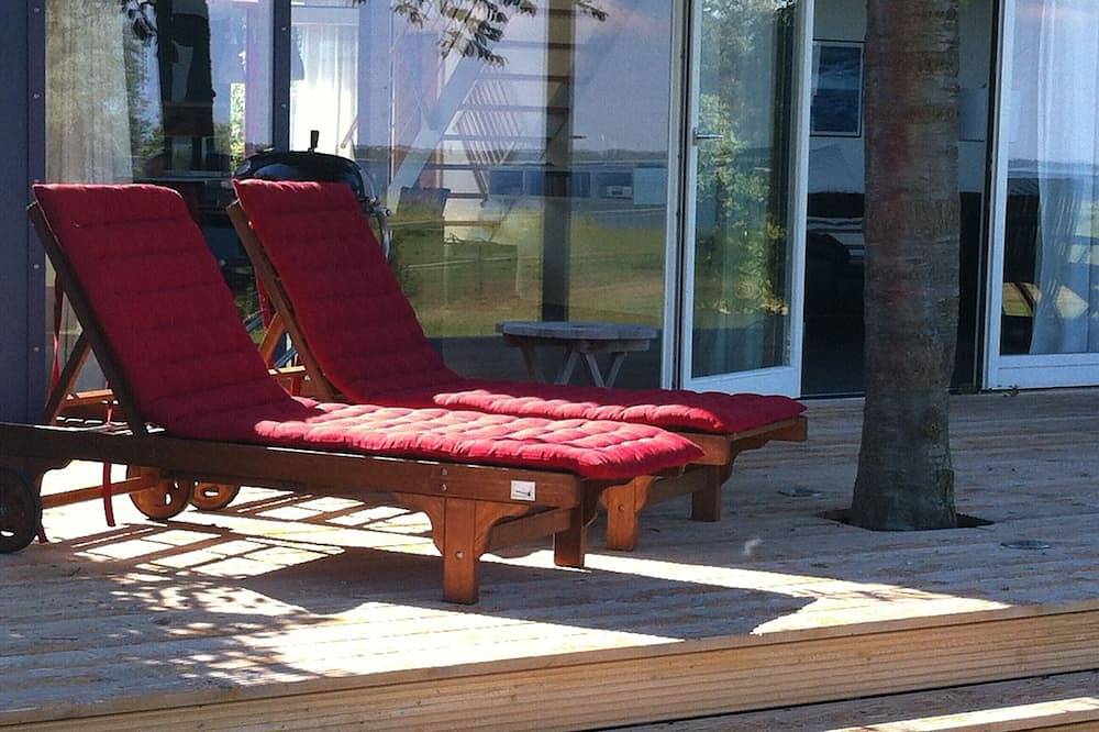 Glashaus direkt am Müritzufer, Privatstrand, Panoramablick, Sauna, Reiten in Ludorf, Müritz