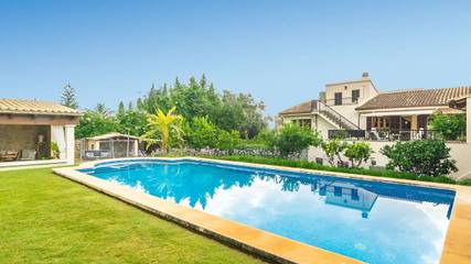 Ferienwohnung in Selva, Mallorca Inselmitte für 7 