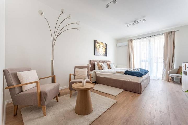 Vakantieappartement voor 2 personen, met uitzicht en balkon in Boedapest