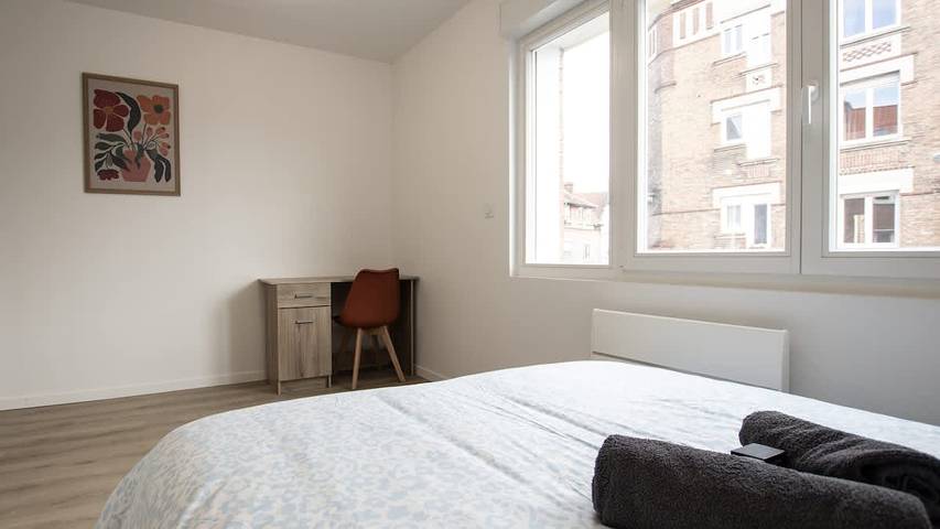 Appartement entier, Appartement de vacances pour 6 personnes in Arras, Région d'Arras