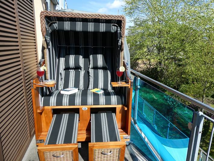 Ferienwohnung für 4 Personen, mit Balkon