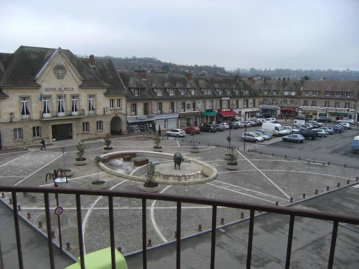 Hôtel pour 2 personnes, avec Balcon ainsi que Terrasse et Vue à Vimoutiers