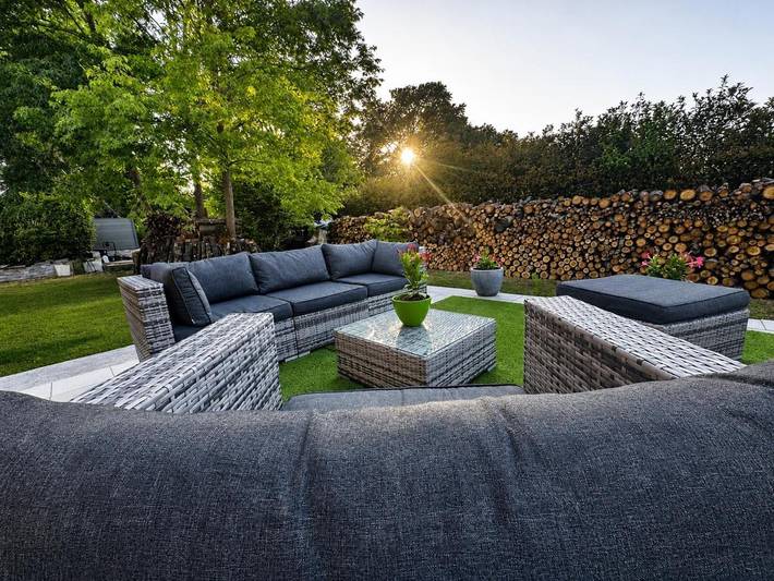 Appartement de vacances pour 3 personnes, avec Terrasse et Jardin