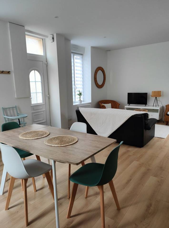 Gîte pour 4 personnes, avec Terrasse à Boulogne-sur-Mer