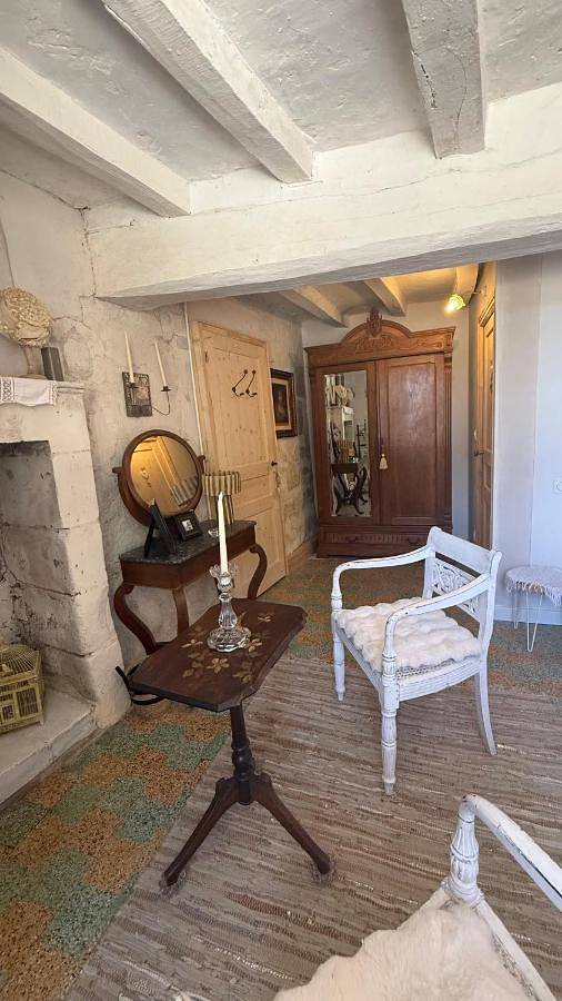 Location de vacances pour 2 personnes, avec Terrasse ainsi que Jardin et Vue à Saint-Germain-sur-Vienne - 2