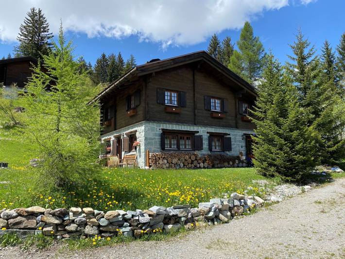 Chalet für 8 Personen, mit Garten im Engadin