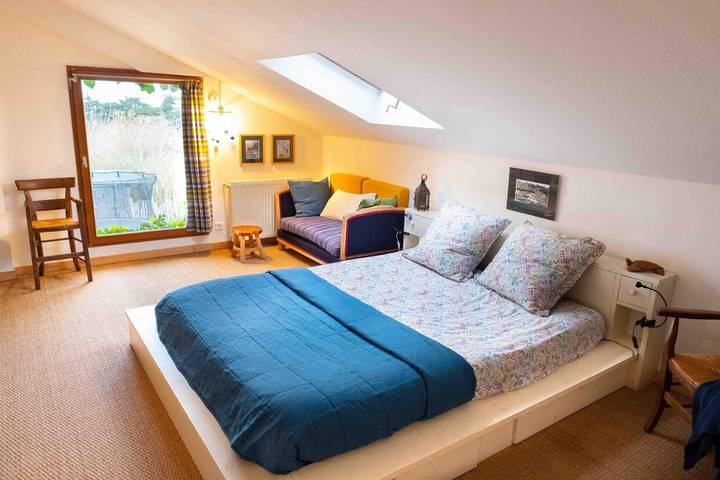 Chambre d’hôte pour 2 personnes, avec jardin ainsi que terrasse et vue à Saint-Coulomb - 4