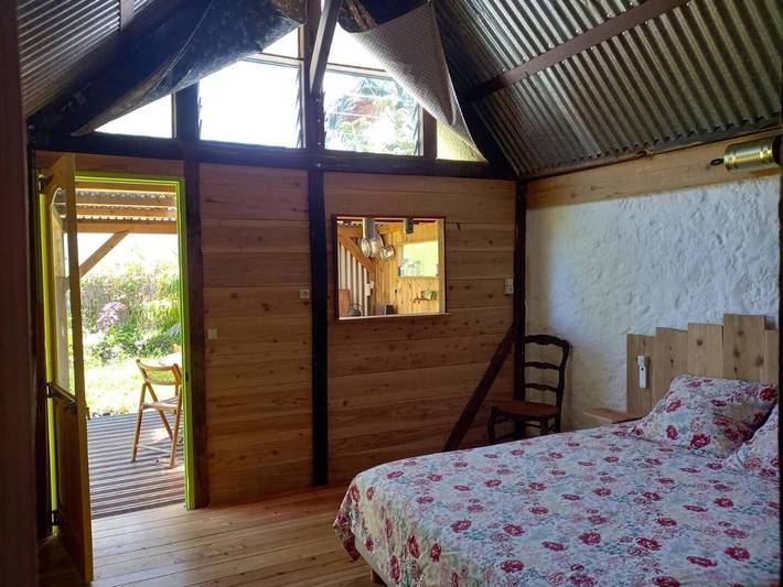 Maison de vacances pour 2 personnes, avec jardin ainsi que vue et terrasse