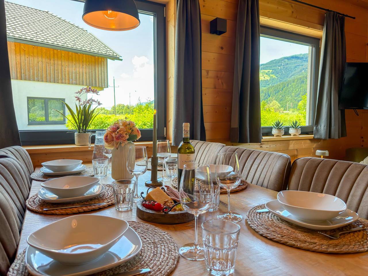 Chalet mit schöner Aussicht Nahe des Skigebiet in Hermagor-Pressegger See, Bezirk Hermagor