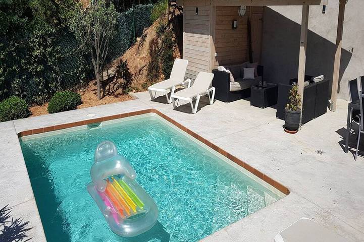 Villa pour 7 personnes, avec jardin ainsi que piscine et terrasse à Sant Feliu de Guíxols