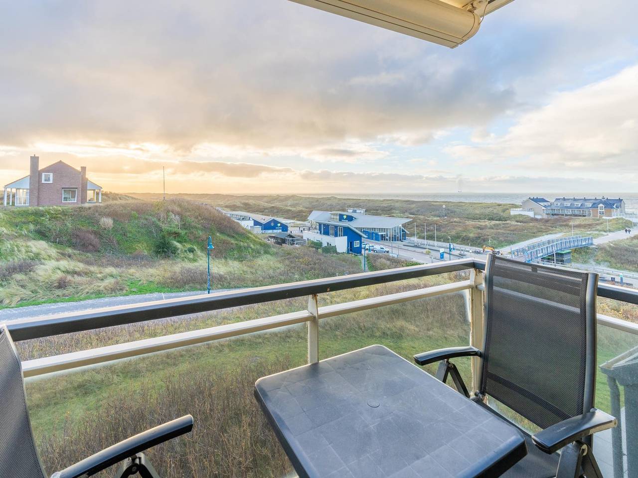 Geheel appartement, 4 Persoons appartement met zeezicht in De Koog, Nederlandse waddeneilanden