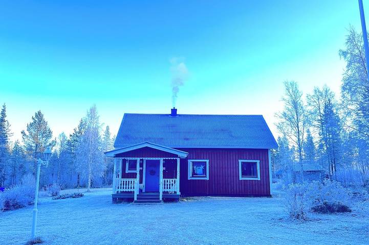 Ferienhaus für 6 Personen, mit Garten und Sauna in Nordschweden