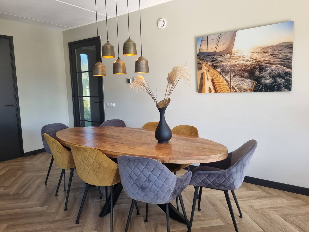 Luxuriöse freistehende 8-Personen-Watervilla direkt am Slotermeer gelegen in Balk, Ijsselmeer