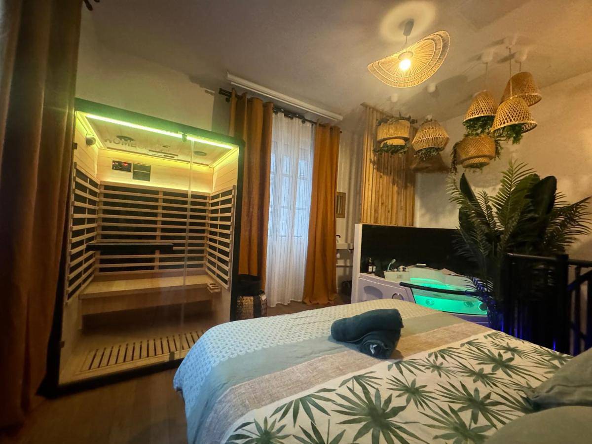 Ganze Wohnung, L'Oasis Angevine - Clim, Balneo, Sauna, Home Cinema & Parking in Angers, Angers und Umgebung