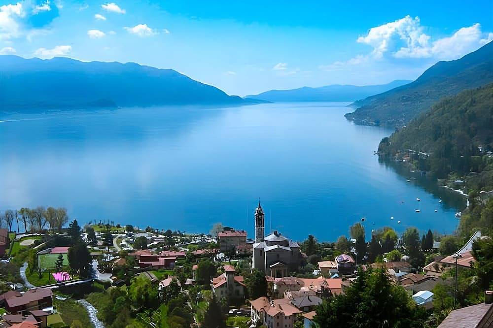 Ganze Wohnung, Gemütliche 1-Zimmer-Wohnung mit Terrasse, Gärtchen und Traumseesicht in Cannero Riviera, Lago Maggiore (Piemont)