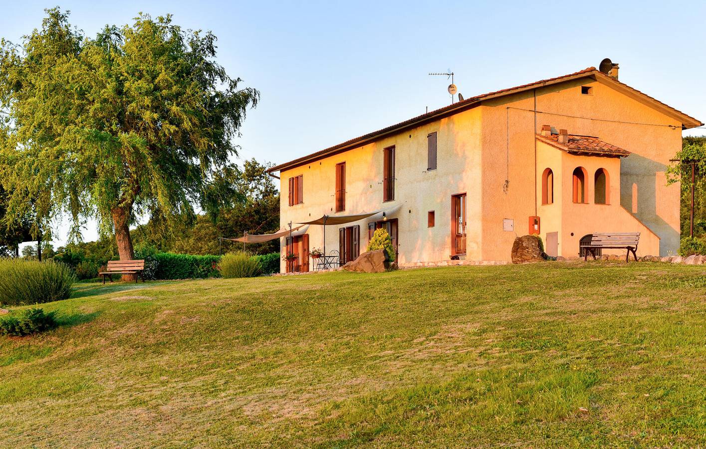 Gemütliches Riverside Retreat mit Pool & Garten in Seggiano, Grosseto Provinz