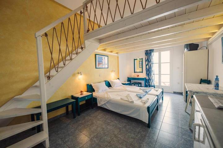 Appartement de vacances pour 2 personnes, avec Balcon et Terrasse ainsi que Jardin et Vue
