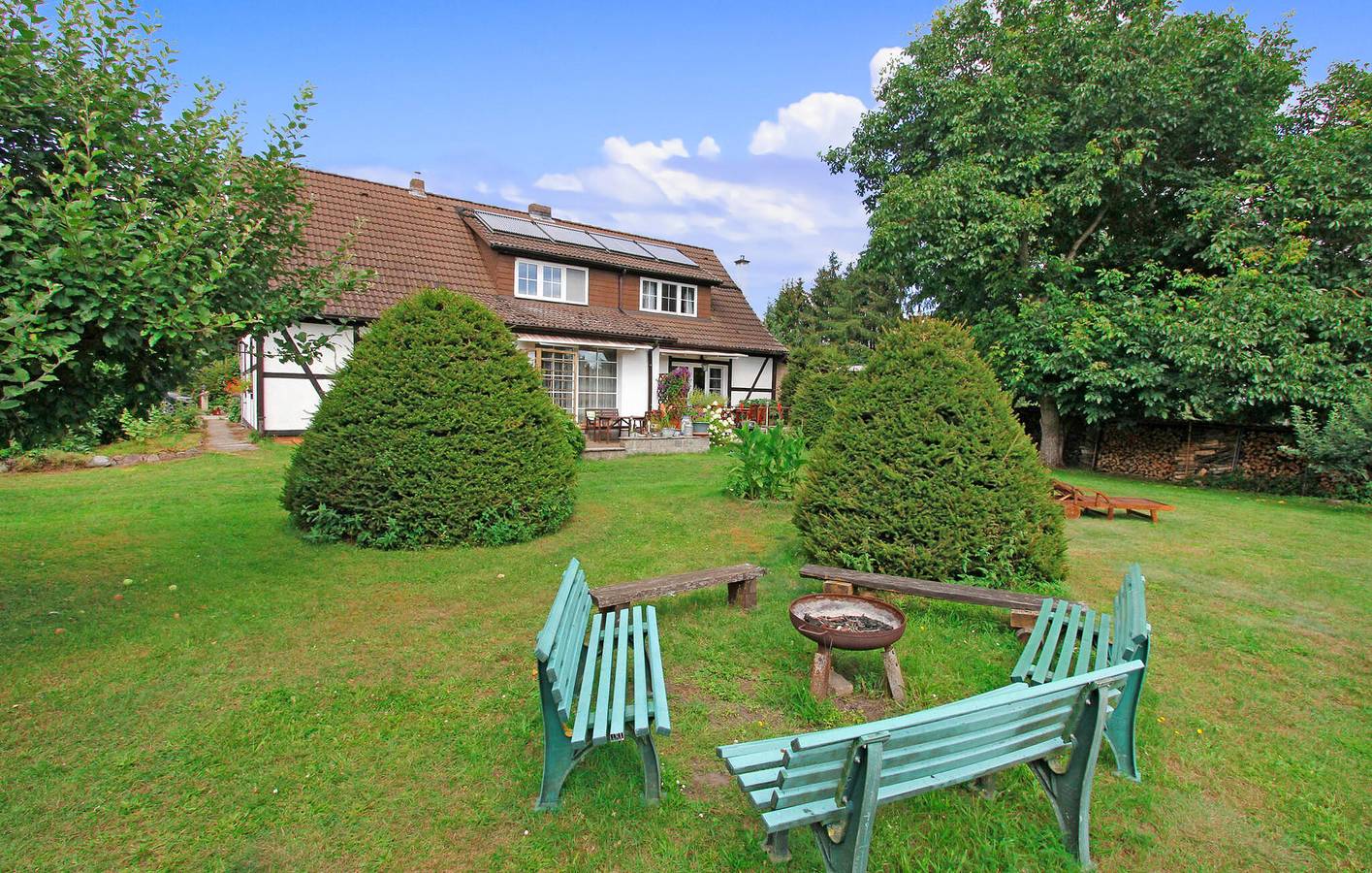 Ganze Ferienwohnung, Paradies am Strand mit Terrasse und Parkplatz in Blankensee (Mecklenburg), Mecklenburg-Strelitz