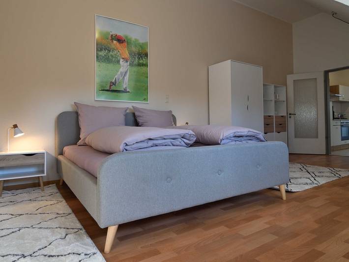 Ferienwohnung für 3 Personen, mit Terrasse und Sauna sowie Seeblick in Hasetal - 2