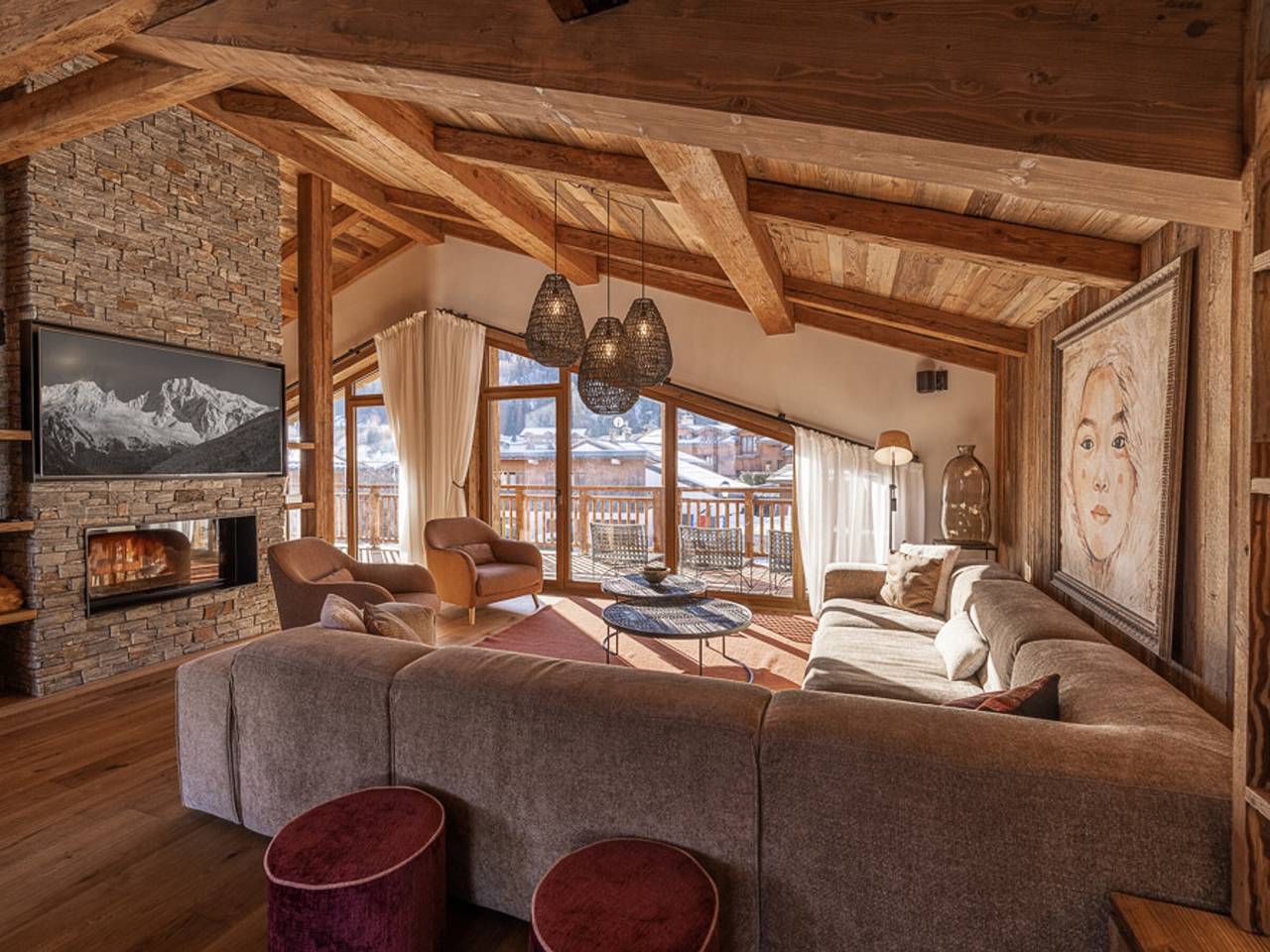 Chalet de Luxe avec Piscine et Sauna, Proche des Pistes à Courchevel in Courchevel 1300 (Le Praz), Saint-Bon-Tarentaise