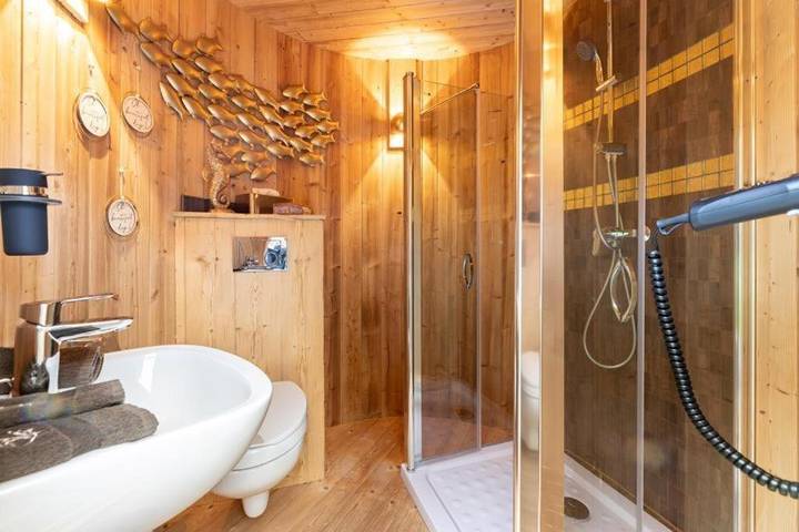 Chalet für 2 Personen, mit Whirlpool und Terrasse sowie Garten und Sauna in der Fränkische Schweiz - 3