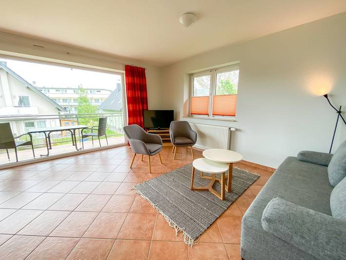 Ferienwohnung für 2 Personen, mit Balkon und Garten in Röbel