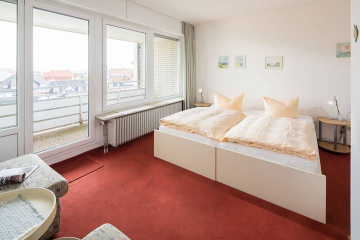 Ferienwohnung für 2 Personen, mit Balkon in Norderney Weststrand - 4