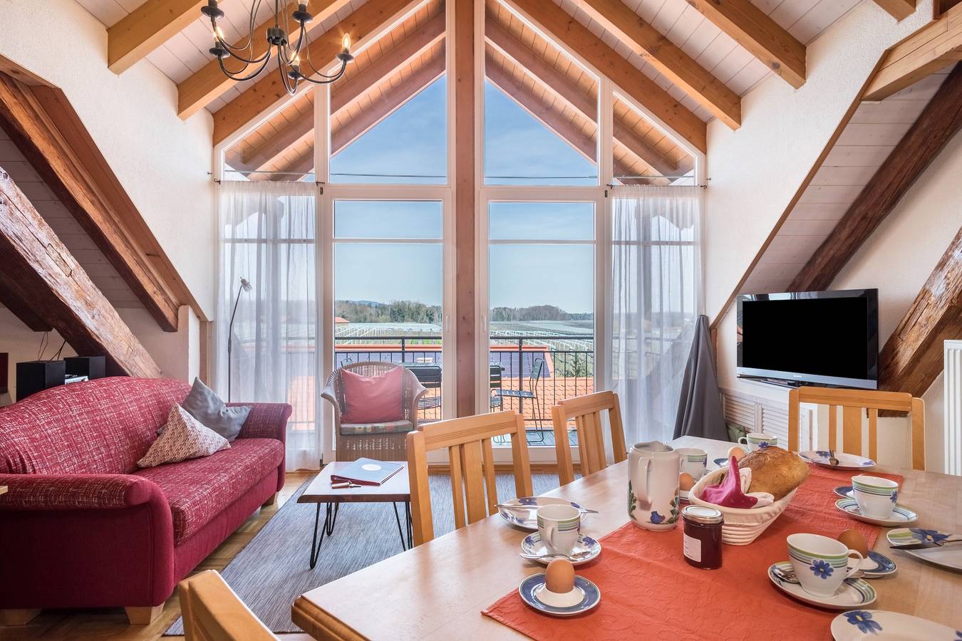 Ferienwohnung Strohlager mit 70qm, max. 4 Personen in Kippenhausen, Immenstaad am Bodensee