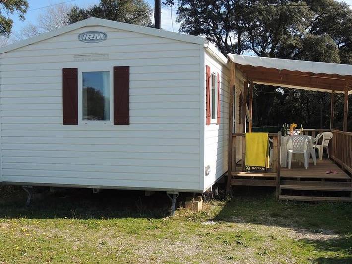 Camping le Domaine de Gajan - Mobilheim 5 personen - Komfort Holiday, 2 Zimmer in Boisseron, Mittelmeerküste (Frankreich)
