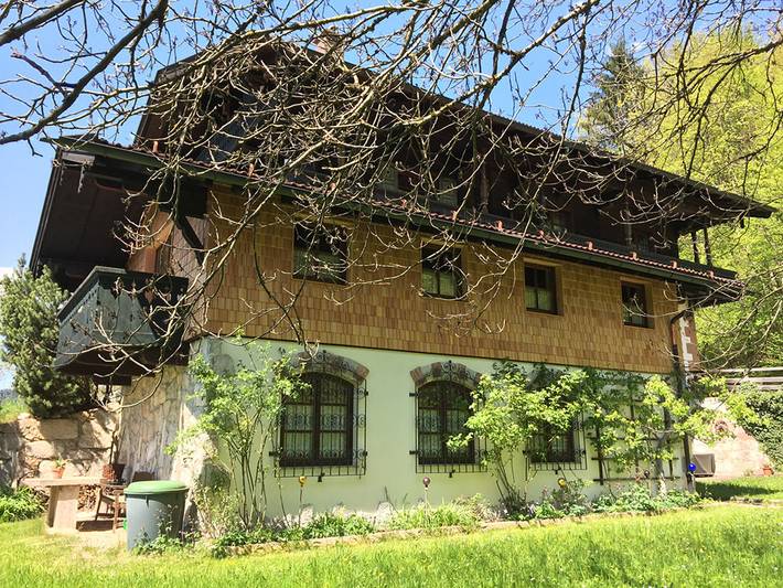 Ferienwohnung für 2 Personen, mit Terrasse und Garten sowie Sauna