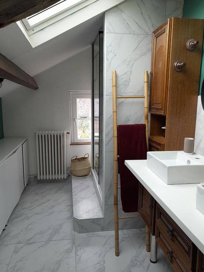 Single Room with Garden View in Gournay-en-Bray, Région de Dieppe