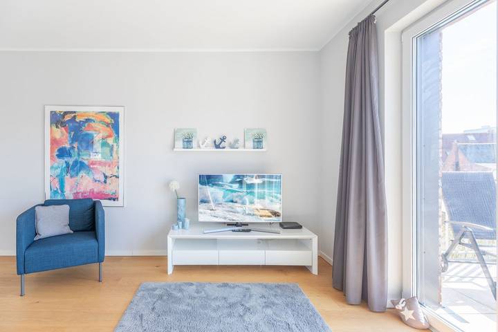 Ferienwohnung für 2 Personen, mit Balkon in der Husumer Bucht - 3