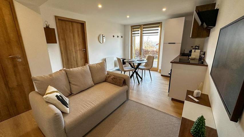 Appartement de vacances pour 2 personnes, avec vue et jardin