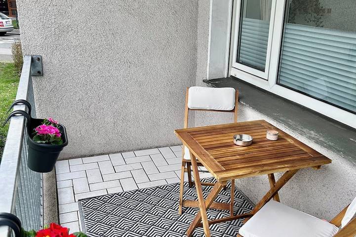 Ferienwohnung für 3 Personen, mit Balkon - 1