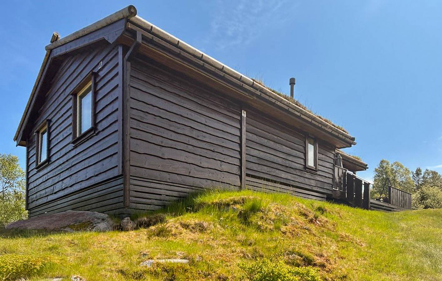 Feriehus for 10 personer med terrasse in Sirdal 