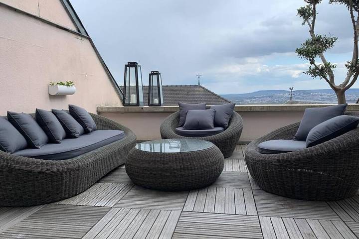 Gîte pour 7 personnes, avec terrasse ainsi que vue et jardin à Hautvillers - 3