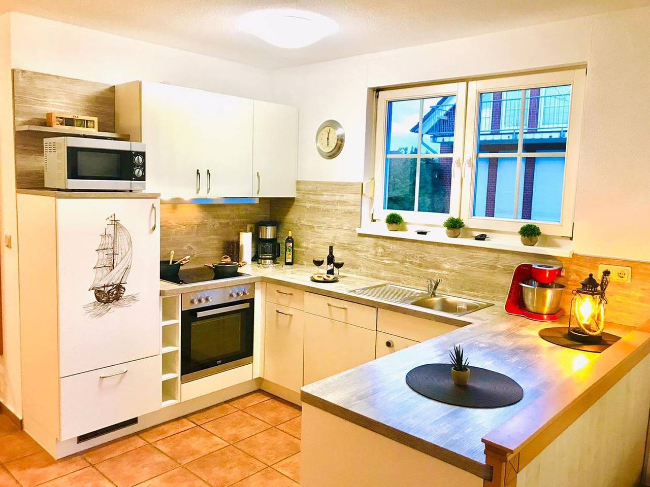 Appartement entier, Ferienwohnung Rügen-Träume in ländlicher Region mit Terrasse in Neddesitz, Sagard