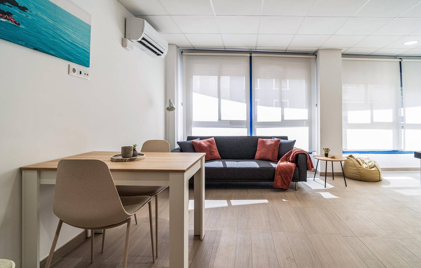 Appartement de vacances entier, Appartement confortable avec WiFi, climatisation, parking, 500m de la plage et 400m d'un restaurant in Castellón de la Plana, Costa del Azahar